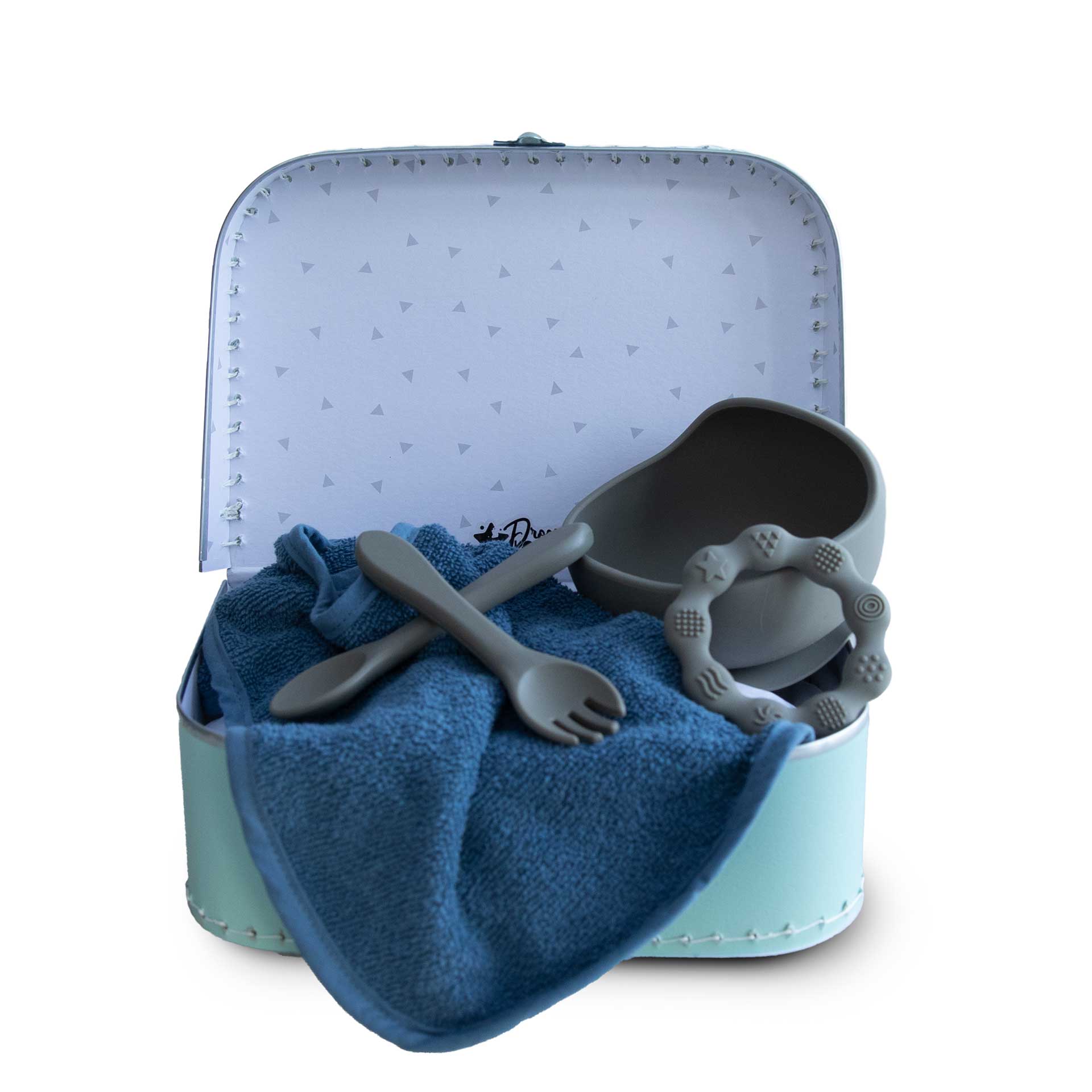 dinner in style blue front